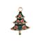 John Bead Sweet & Petite Christmas Tree Holiday Charms, 8ct.